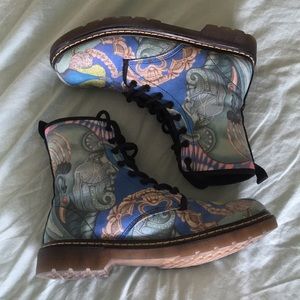 Unique and Functional Dr. Marten-esque boots